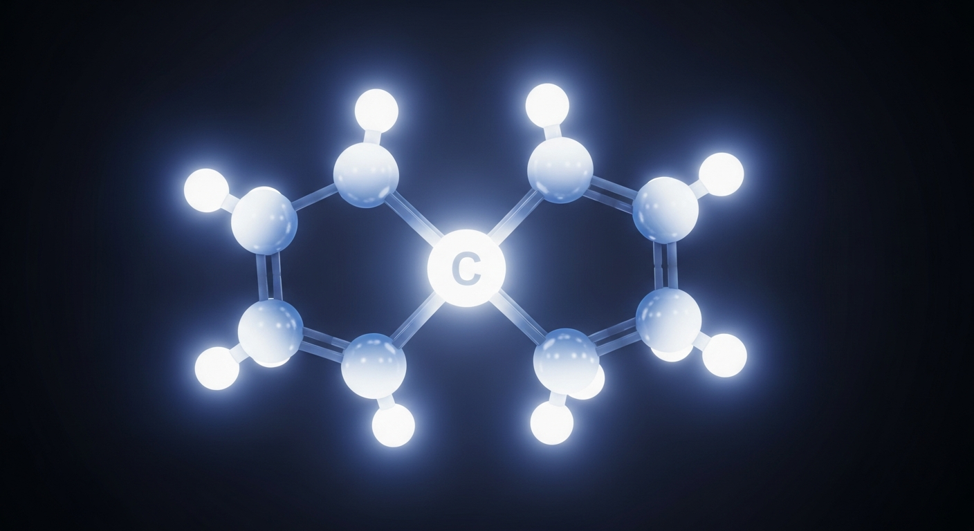 3D molecular structure of bisphenol A (BPA)